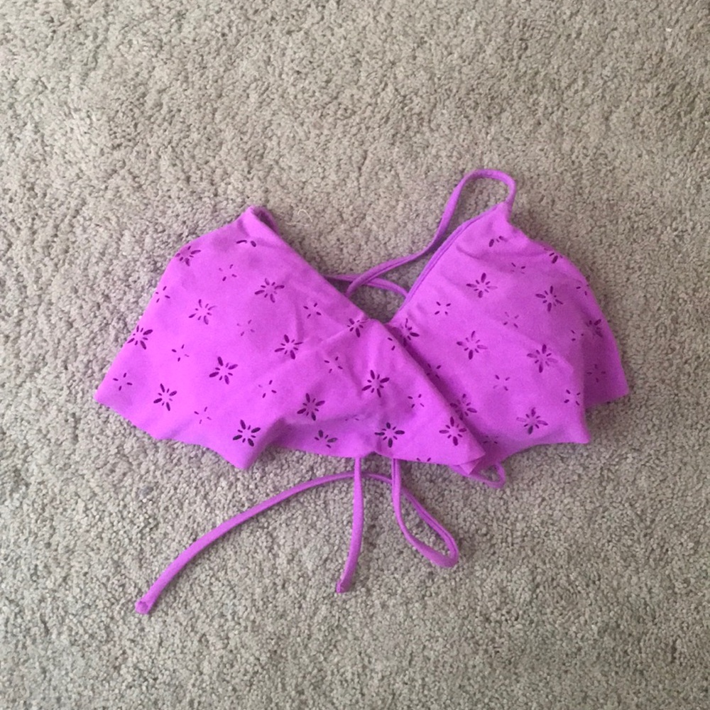 Magenta Bikini Top